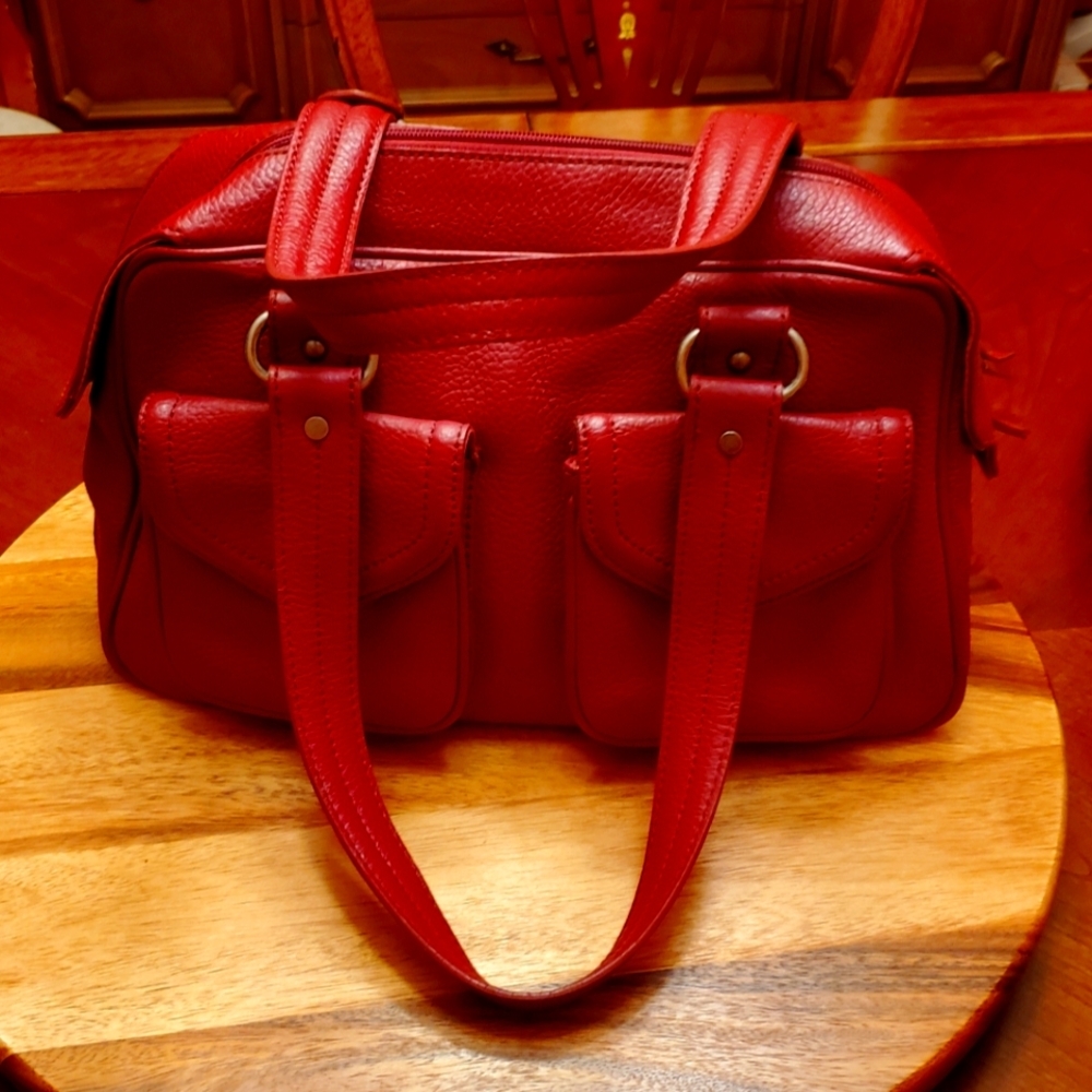 Casual Corner Burgundy Handbag